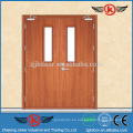 JK-FW9104 Madera Madera Puerta de vidrio templado Precio